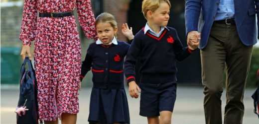 Printesa Charlotte este fericita ca incepe scoala