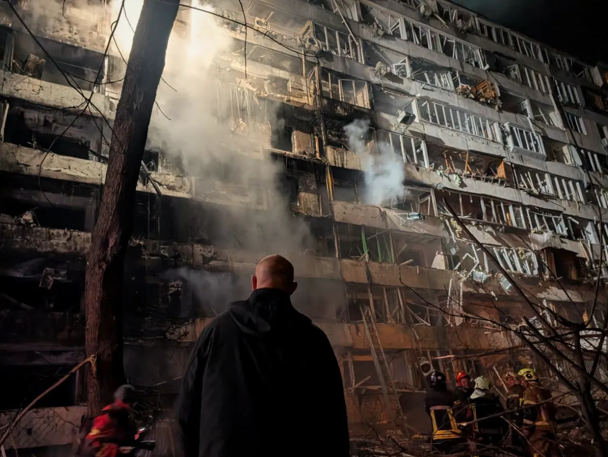 Atac rusesc la Kiev: o femeie moare, trei răniți