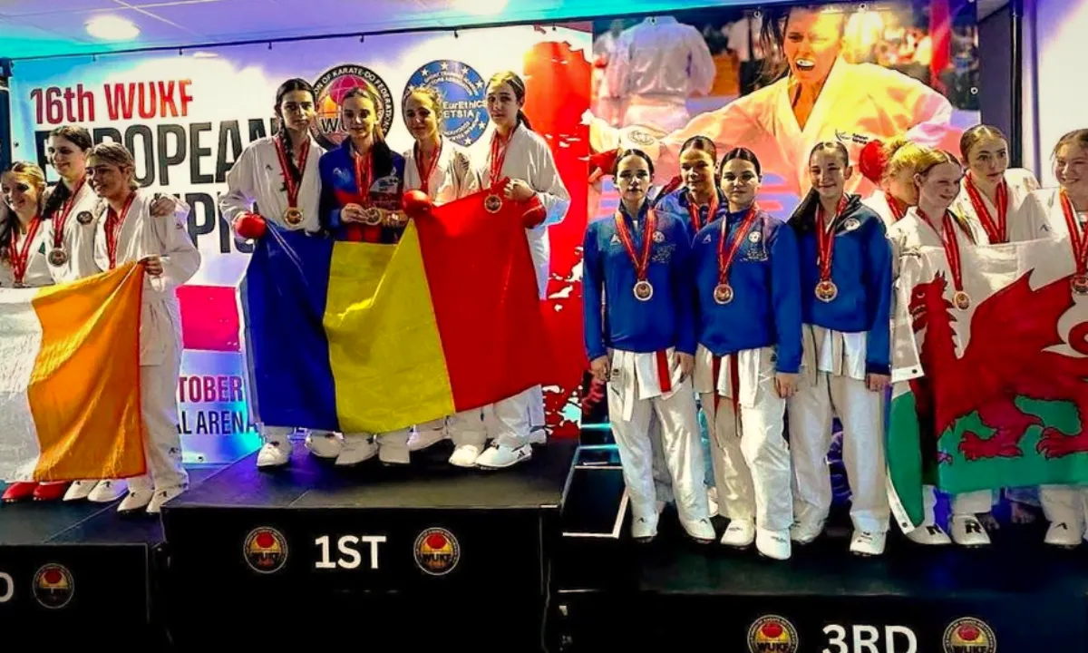 Elena Băiceanu, de la Colegiul din Turda, a adus bronz la Campionatul European de Karate 2026!